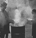 Burning Chametz in New York City