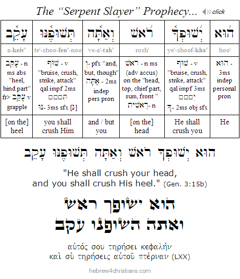 Genesis 3:15 Hebrew Lesson